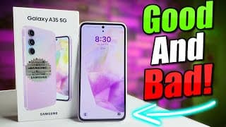 Samsung Galaxy A35 5G Pros & Cons - GOOD, BAD & UGLY!