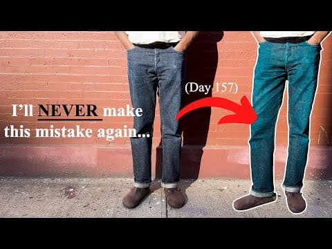 I Wore the same Jeans for 100 Days Straight