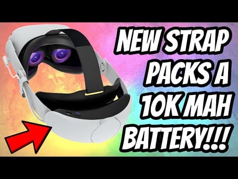 HUGE!!! Quest 2 Elite Battery Strap 10,000 mAh!!!