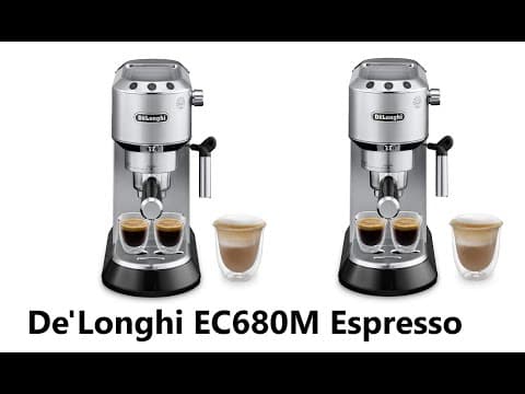 De'Longhi EC680M Espresso Machine Review: The Ultimate Compact Coffee Maker in Stainless Steel!